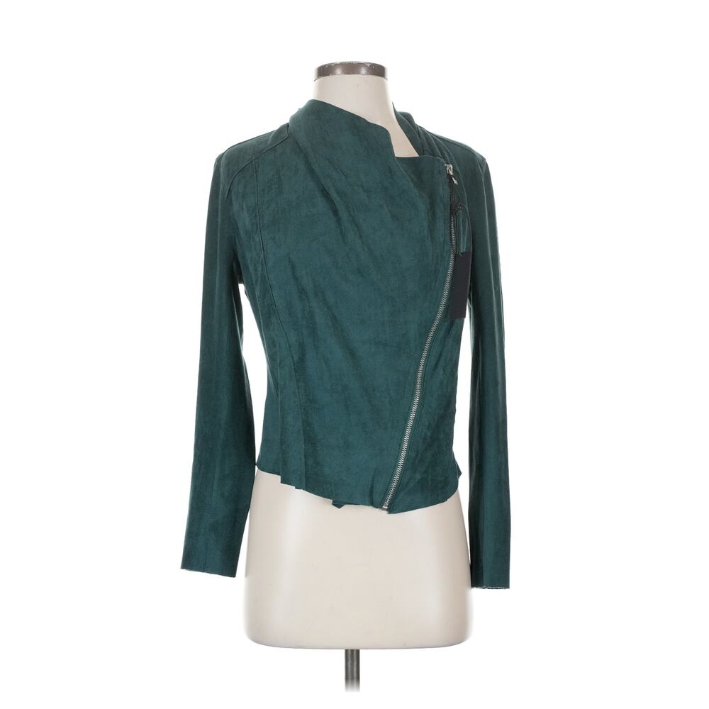 NWT‎ Blank NYC Teal Women's moto jacket, size S